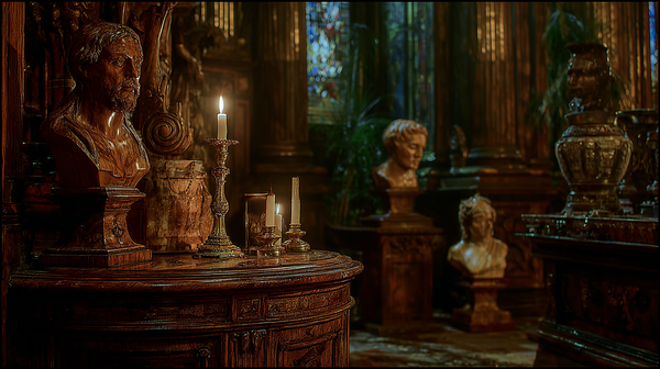 Episode 4: The Lodge - Ornate lodge interior